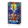 Light up Stained Glass Church Tabletop
