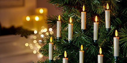 Light up Clip on Tree Candles