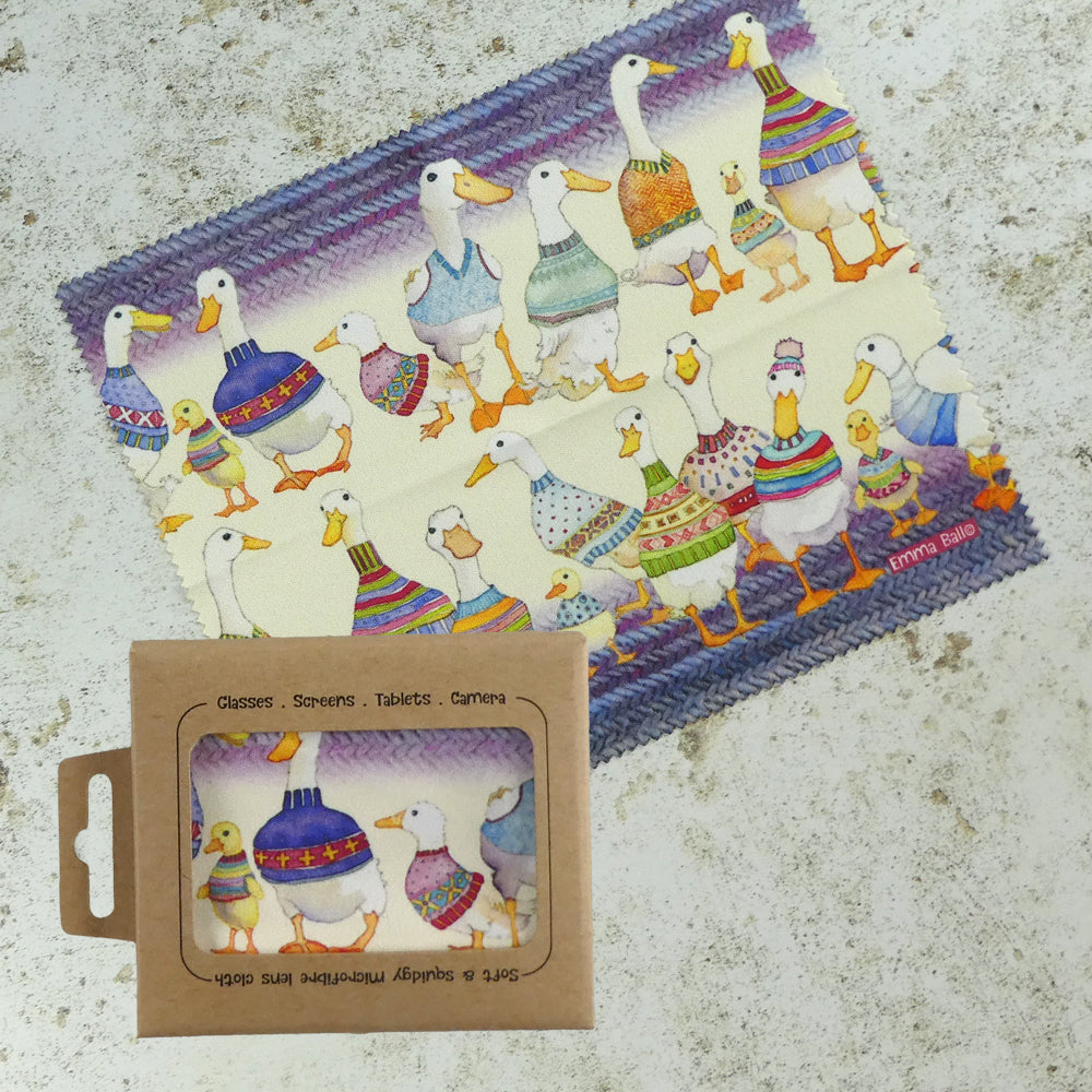 Dapper Ducks Lens Cloth