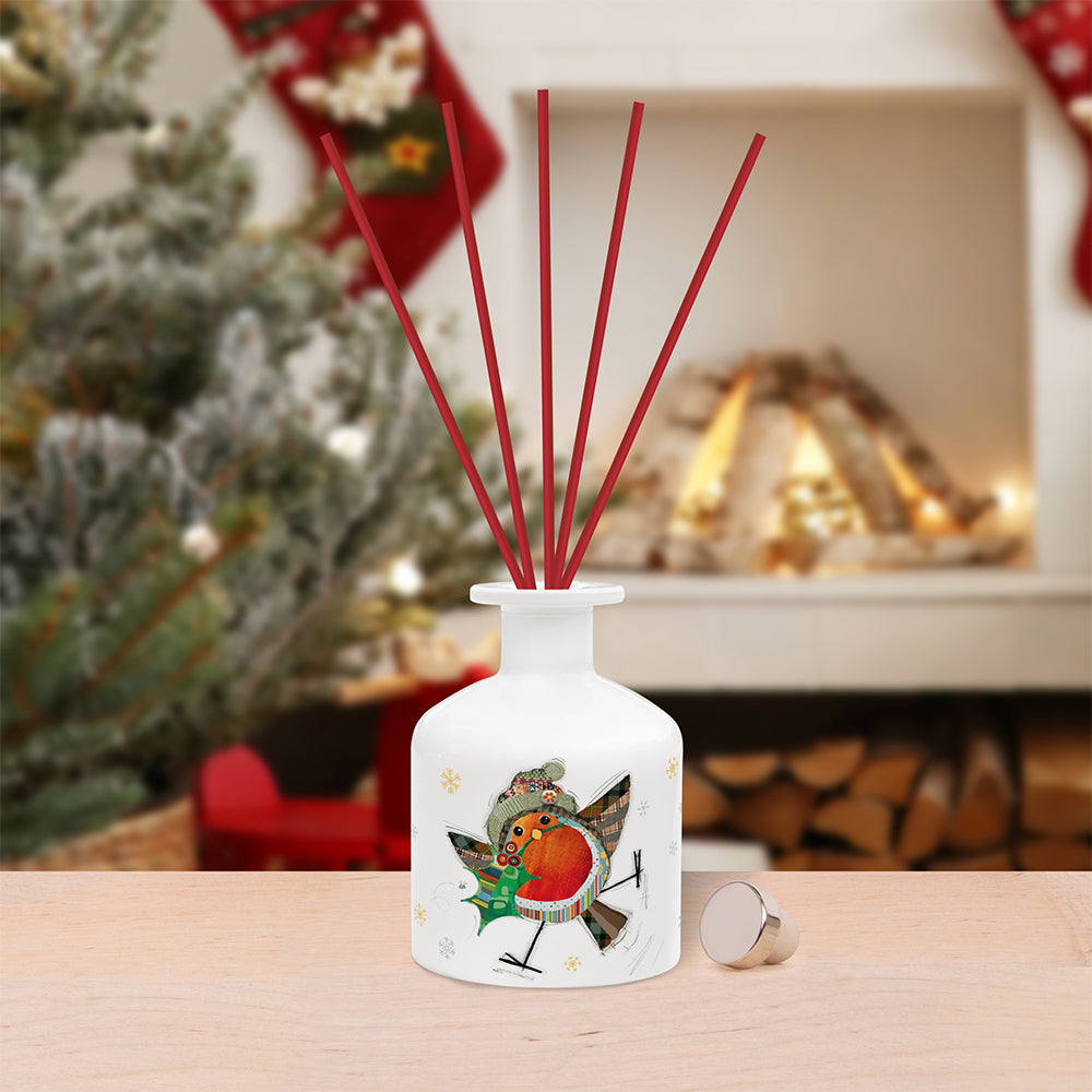 Christmas Bug Art Robin Diffuser