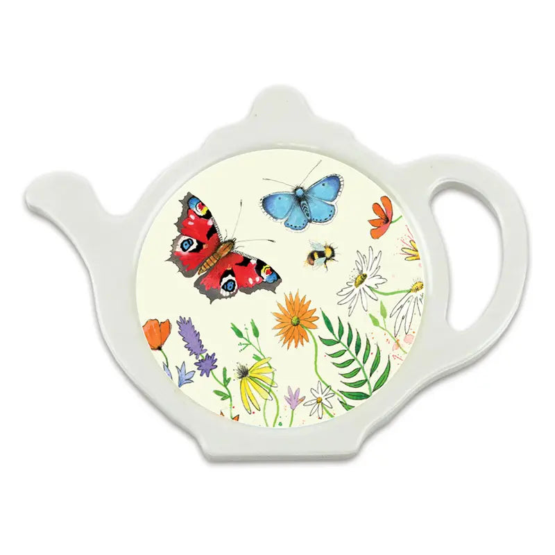 Butterflies Tea Bag Tidy