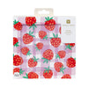 Strawberry Gingham Napkins