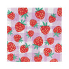 Strawberry Gingham Napkins