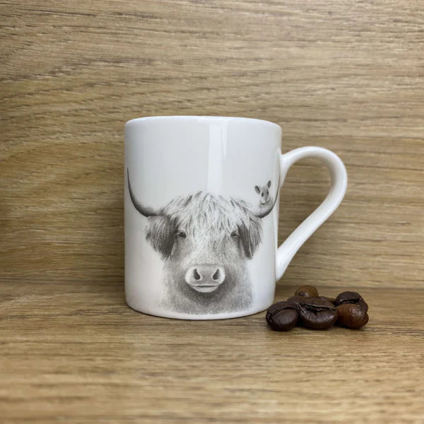 Cow & Mouse Fine Bone China Mug