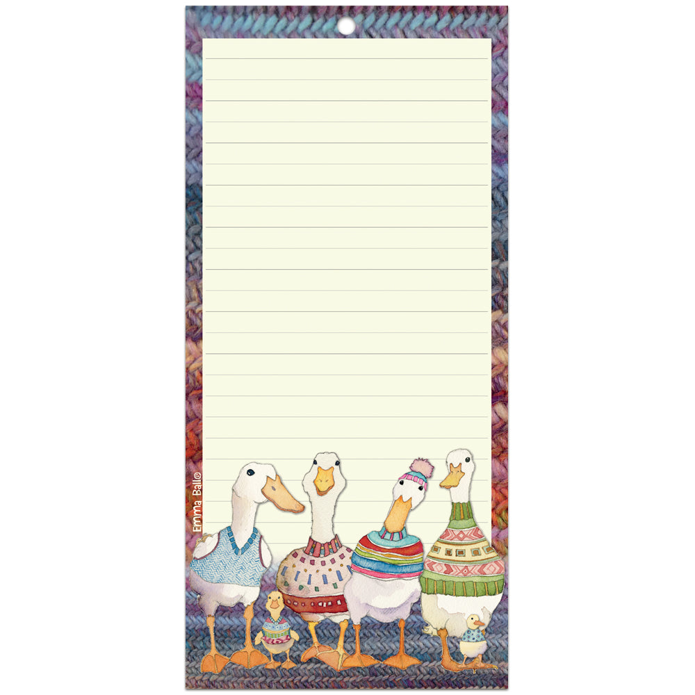 Dapper Ducks Magnetic Notepad