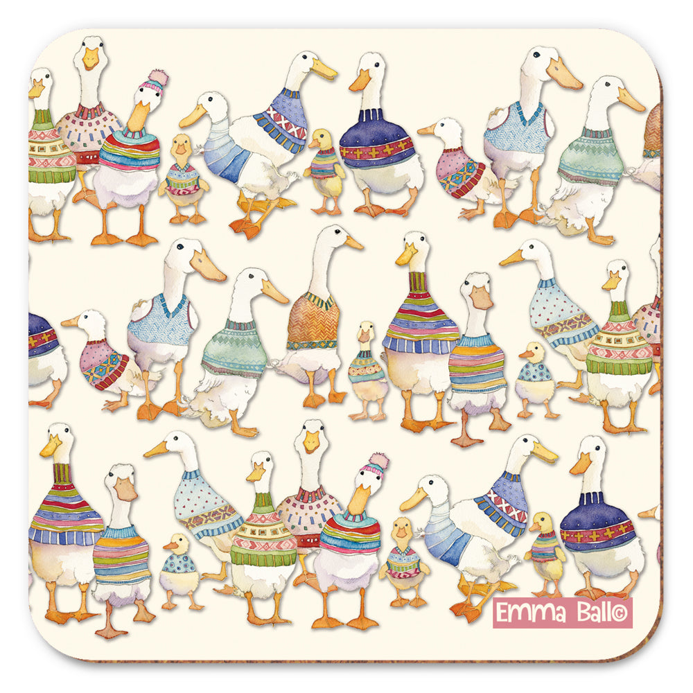 Dapper Ducks Repeat Coaster