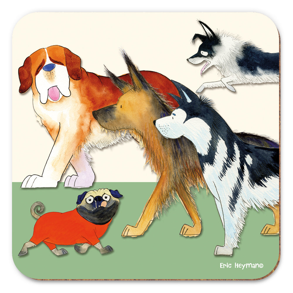 Paw Club Coaster - Green