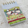 Puffins Mini Spiral Notepad