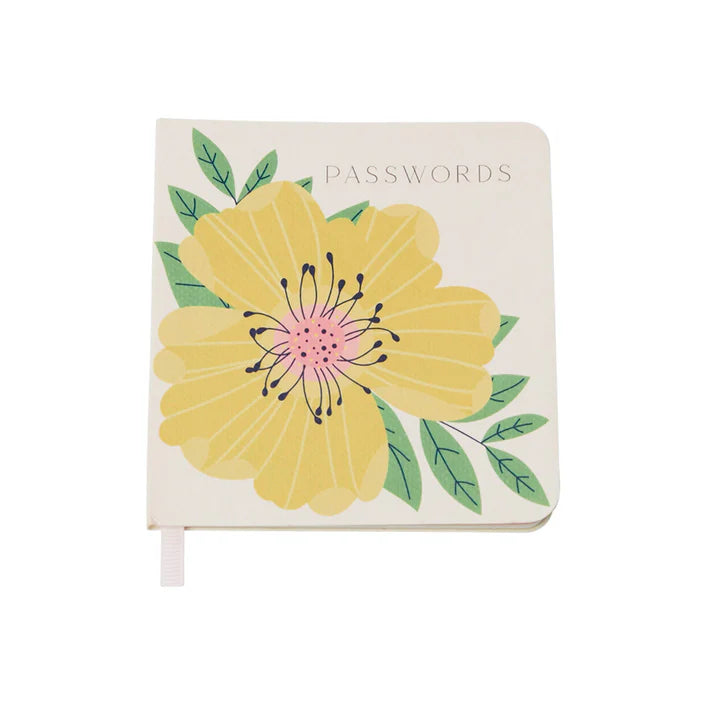 Yellow Rose Password Book
