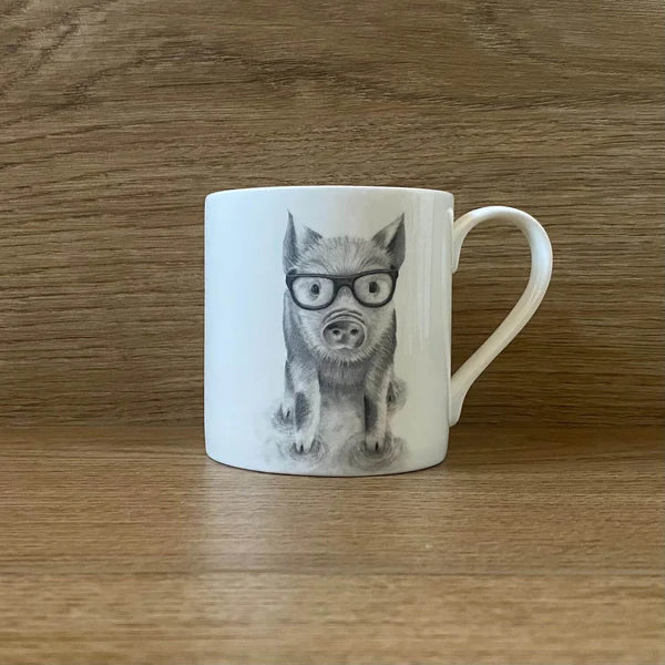 Pig Fine Bone China Mug