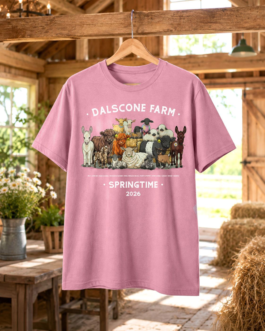 Dalscone Spring Time 2026 T-shirt *PRESALE - Shipping W/C 25th May*
