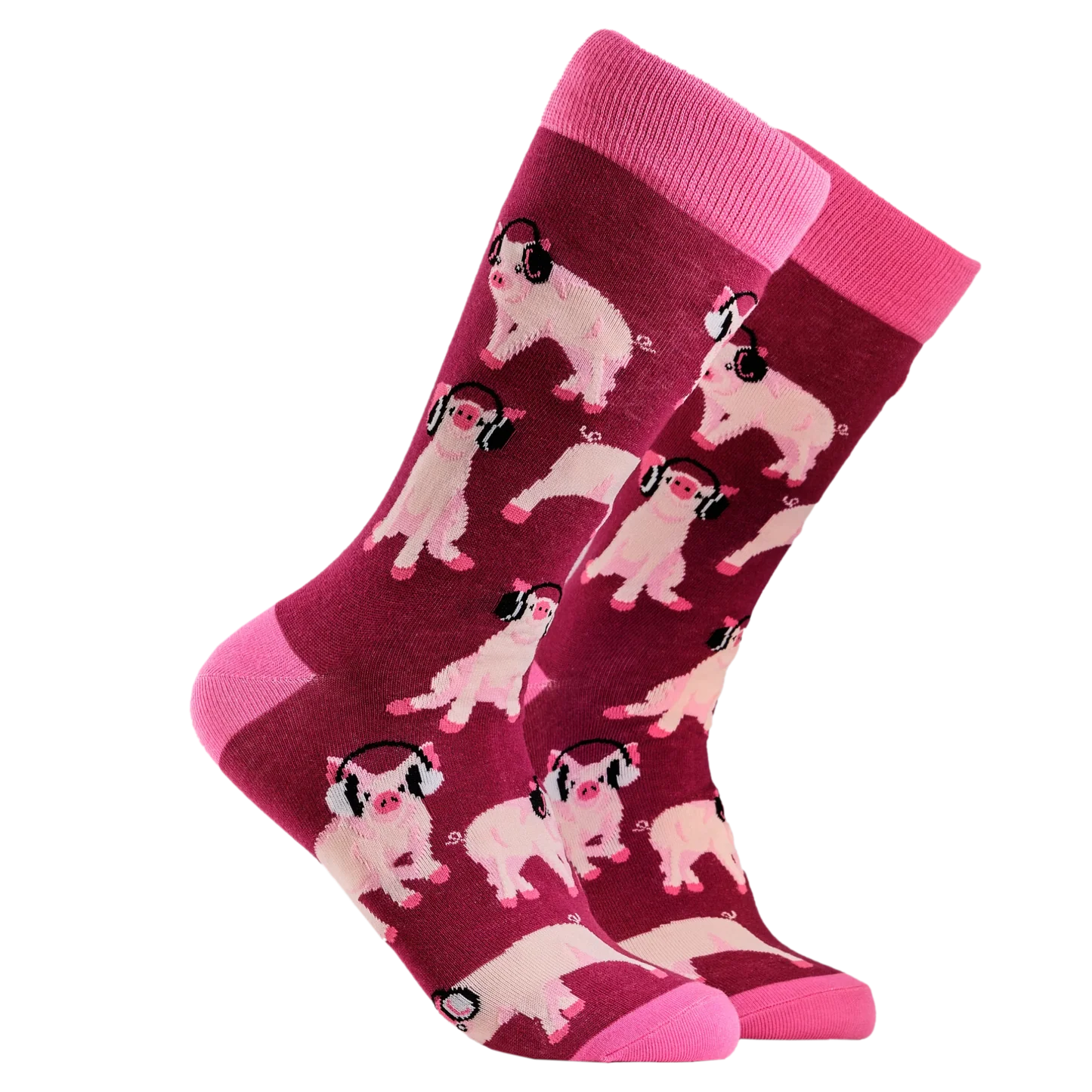 Pig Socks - Pigs in Headphones