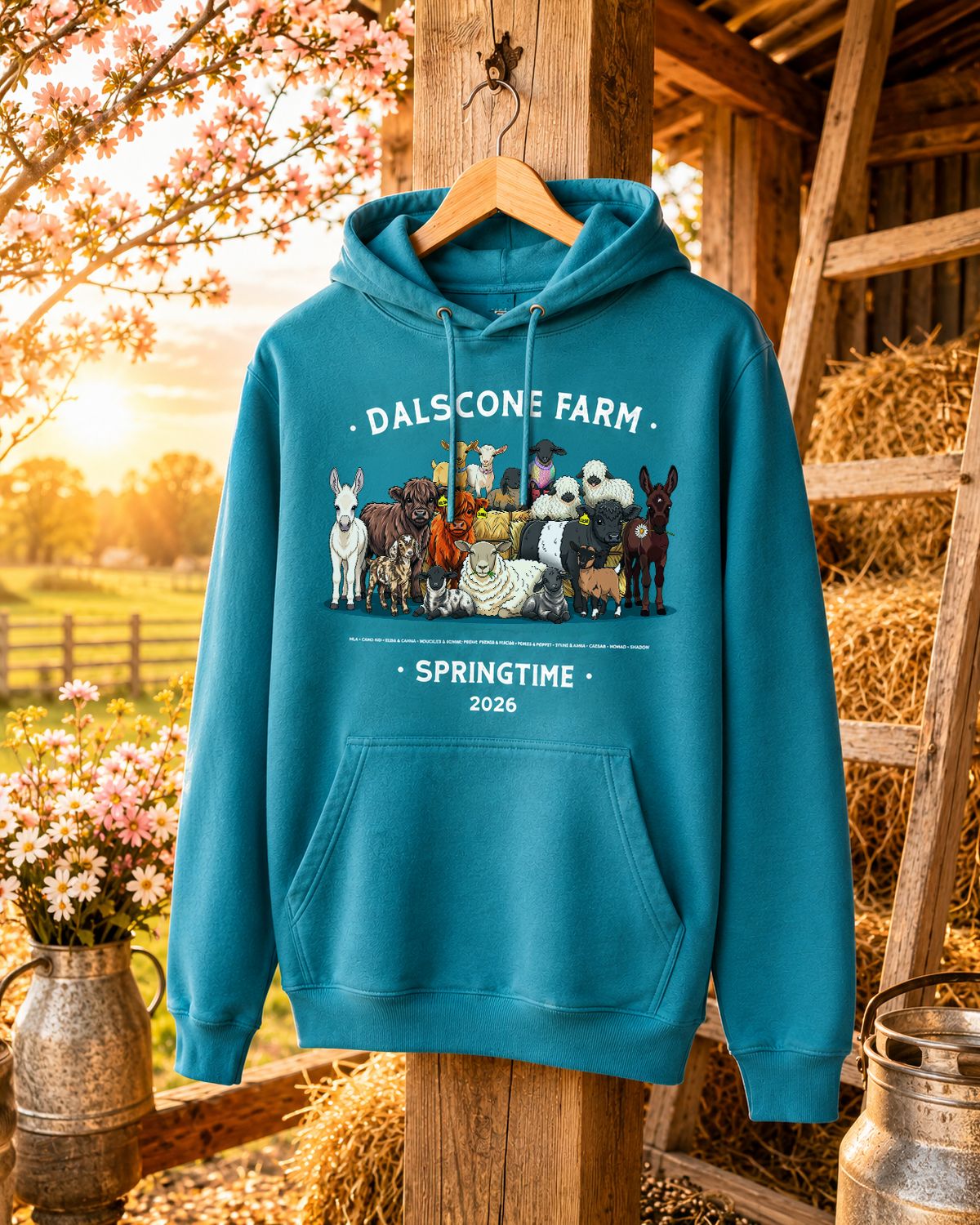 Dalscone 2026 Springtime Hoodie *PRESALE - SHIPPING W/C 25TH MAY*