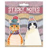 Cats in Hats Sticky Notes Set