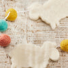 Felt Sheep Garland
