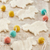 Felt Sheep Garland