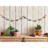 Felt Rainbow Flower Garland