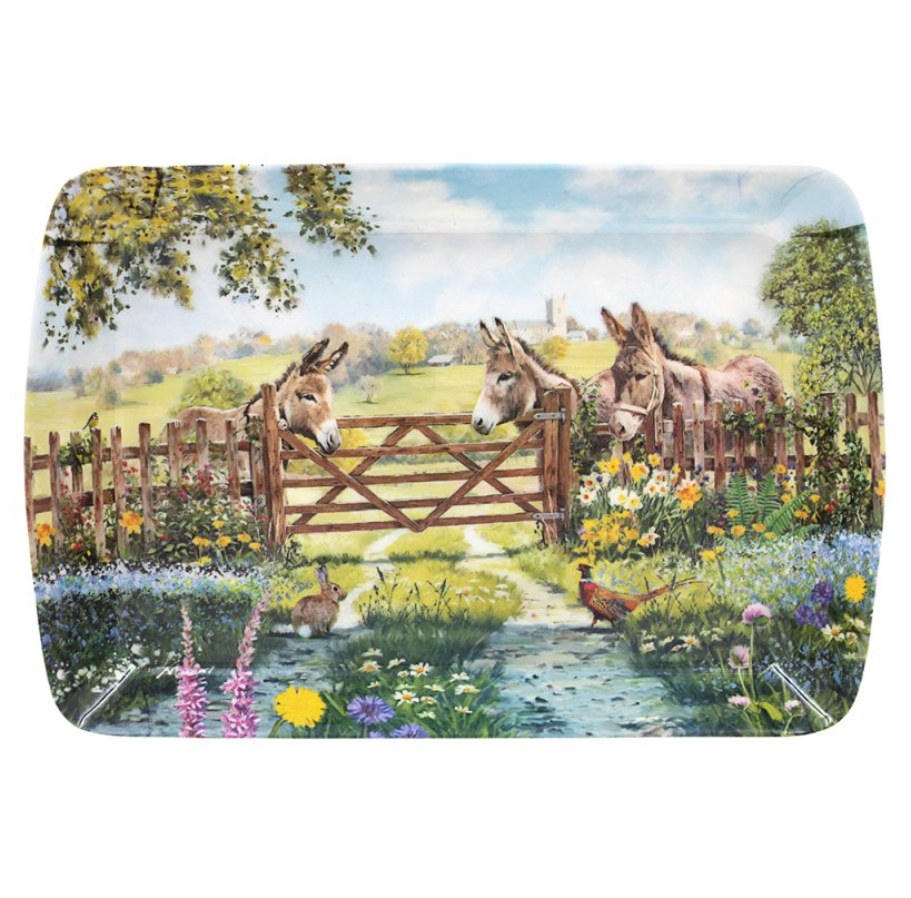 Donkey Farm Small Tray
