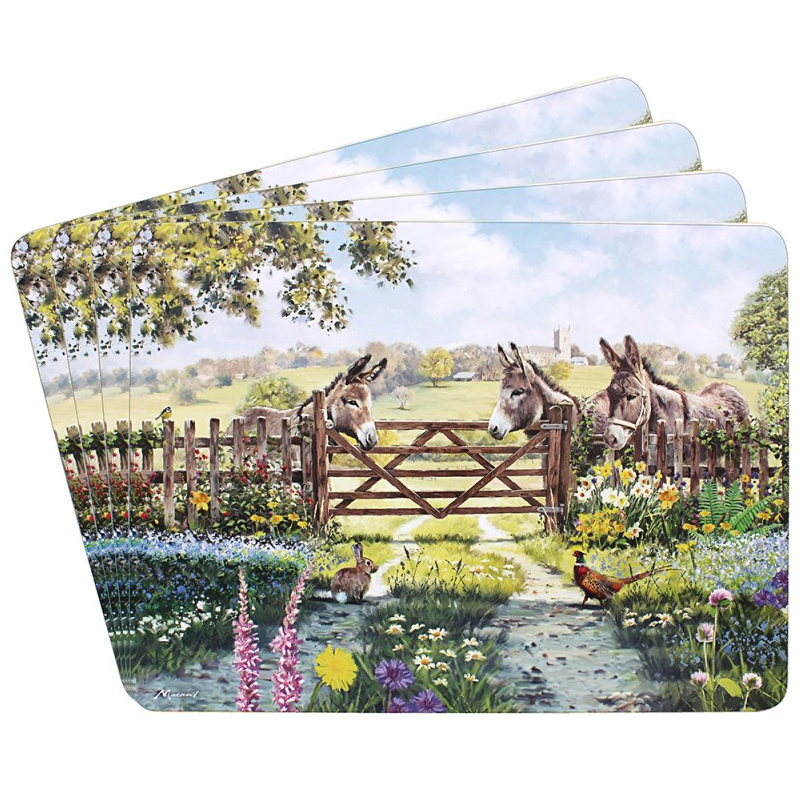 Donkey Farm Placemat Set