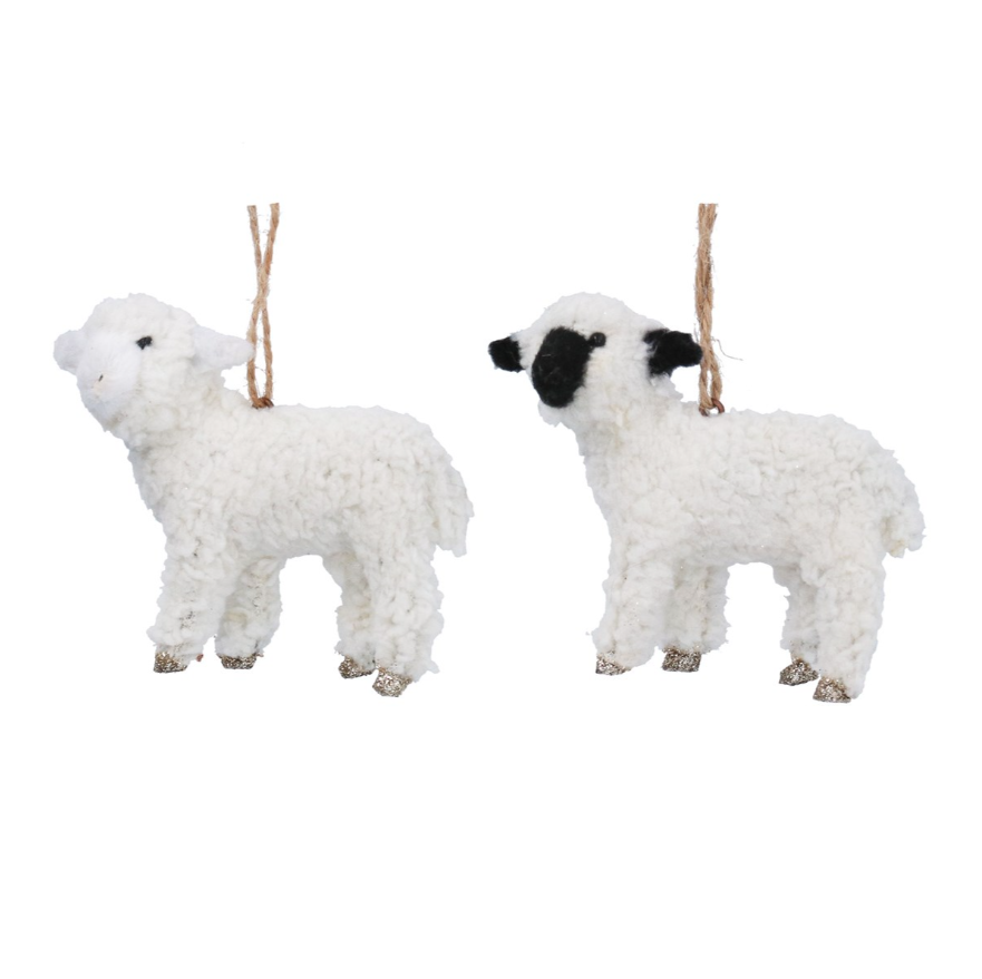 Lamb Faux Fur Decoration