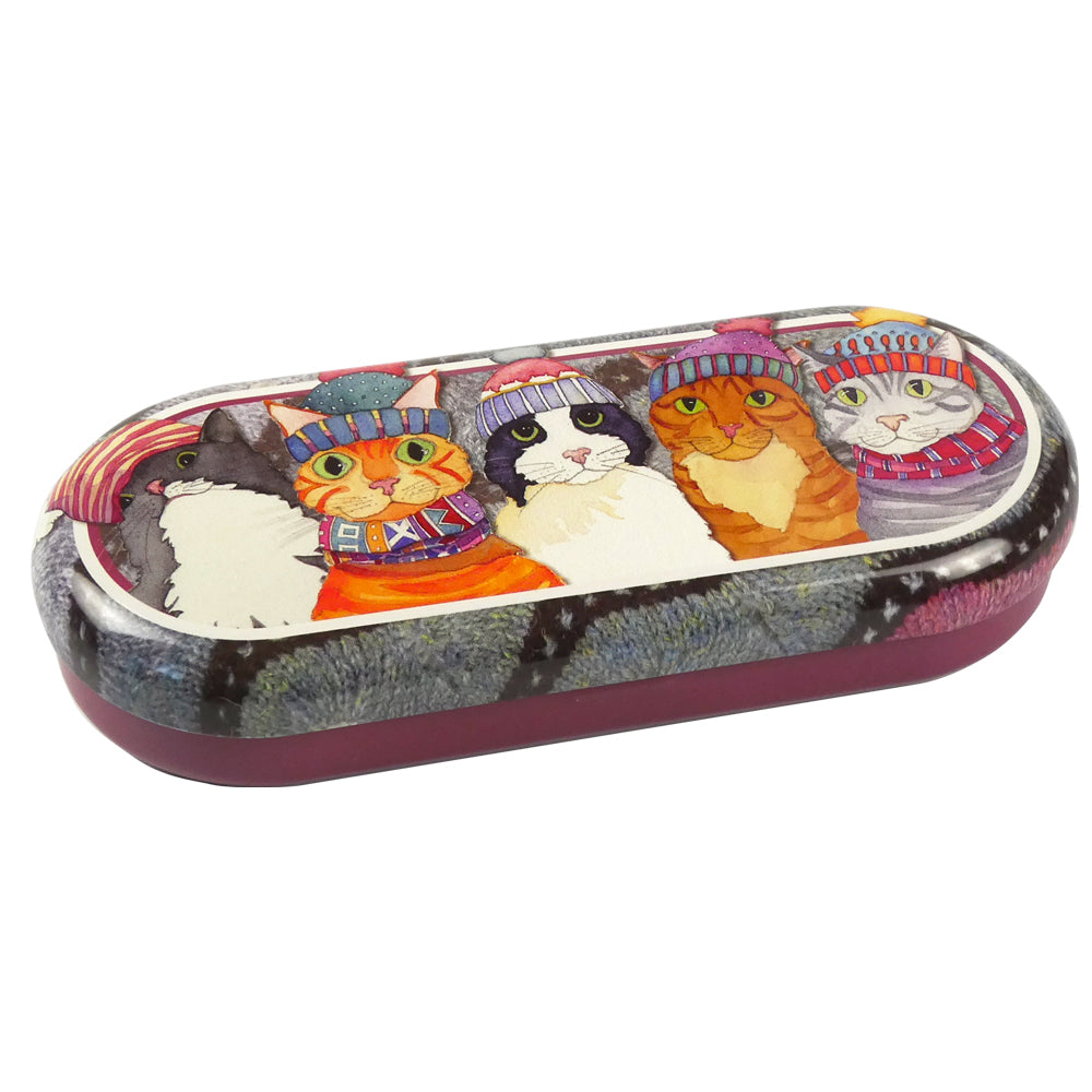 Cats in Hats Glasses Case