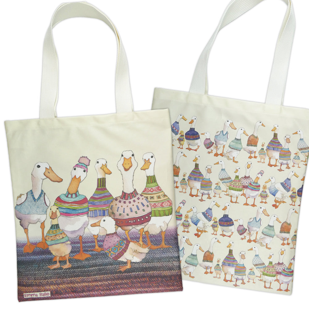 Dapper Ducks Tote Bag