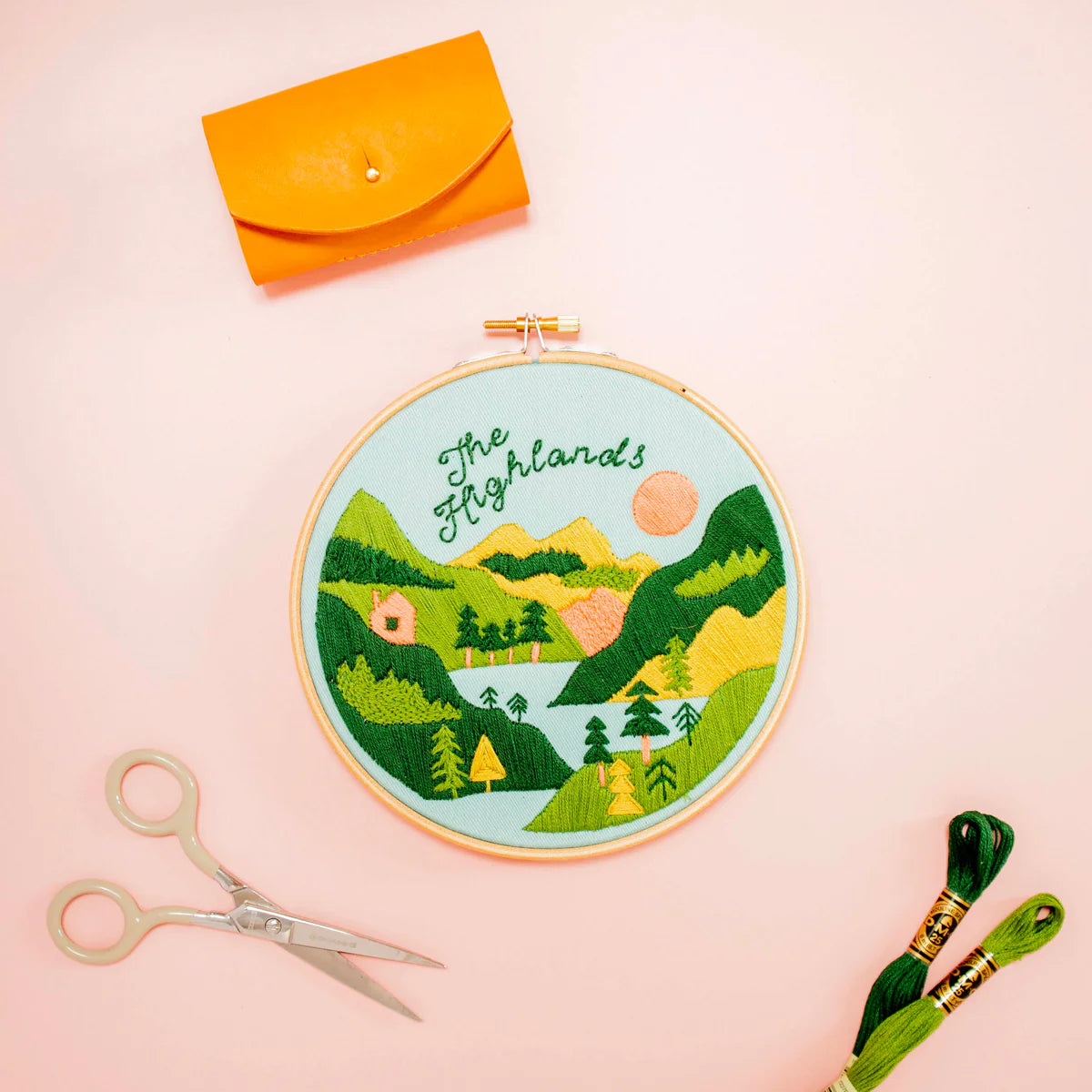 The Highlands Embroidery Kit - For Beginners & Beyond