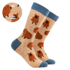 Fluffy Capybara Socks