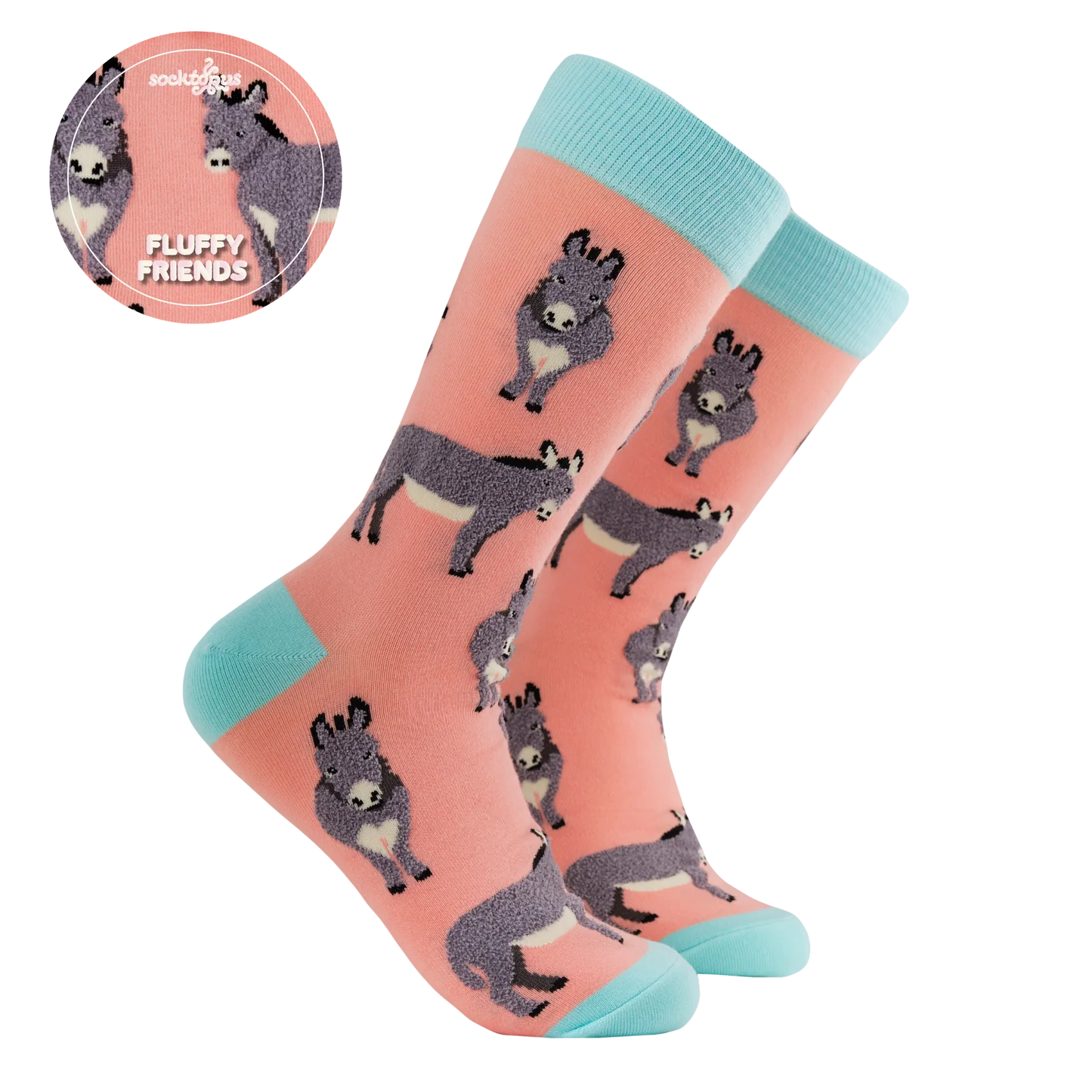 Fluffy Donkey Socks