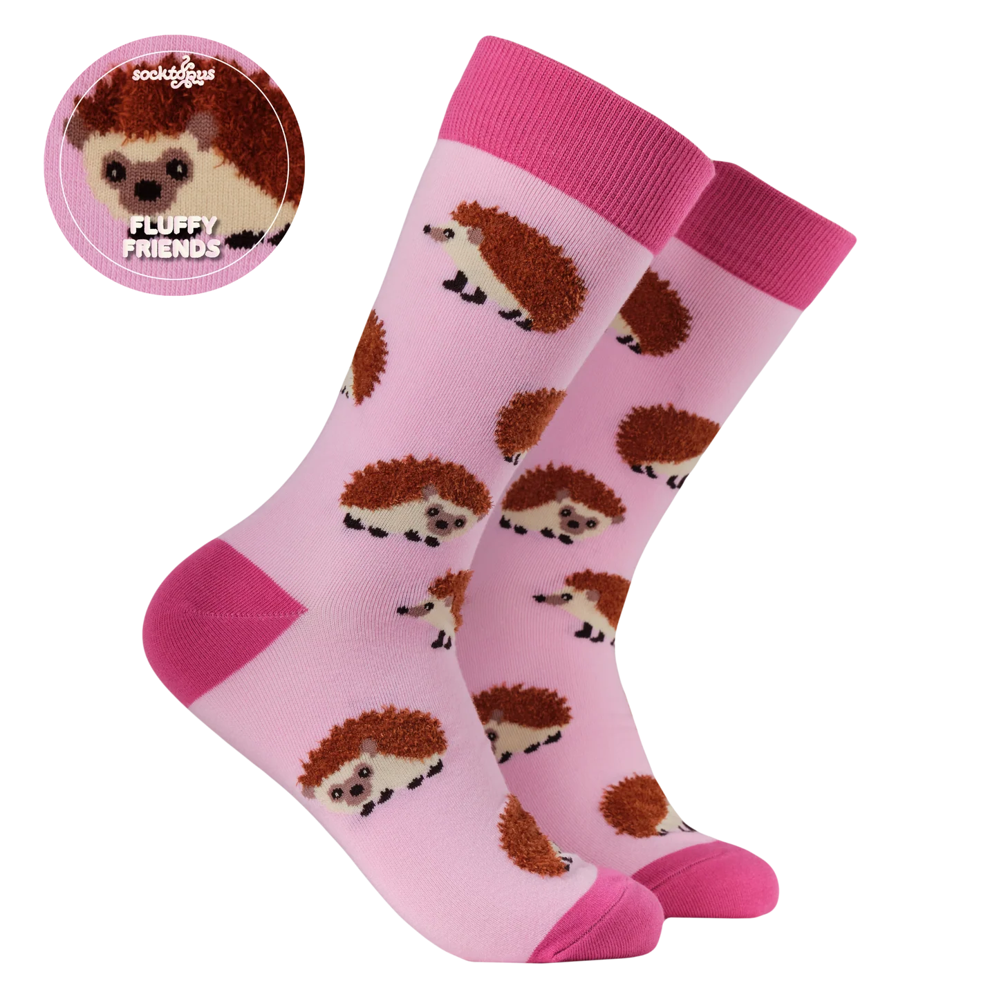 Fluffy Hedgehogs Socks