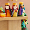 Namaste Three Wise Men Felt Ornament