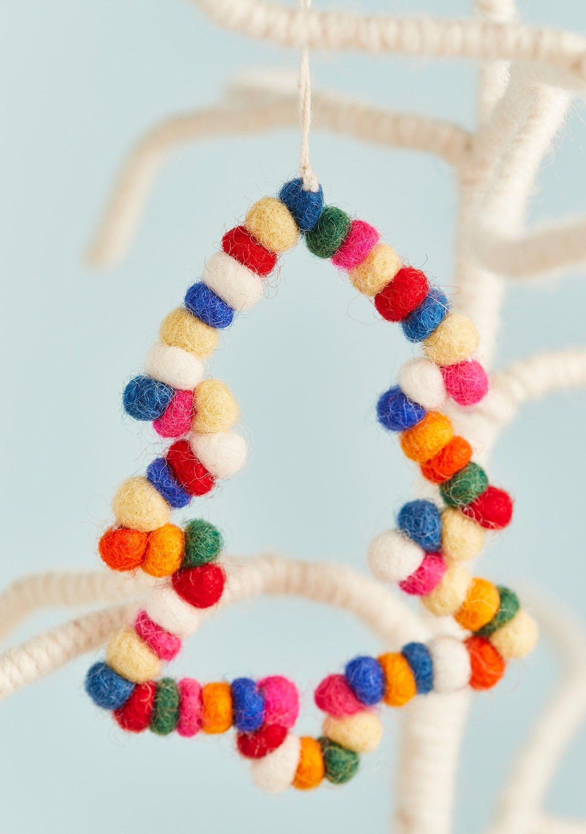 Mini Felt Ball Decoration