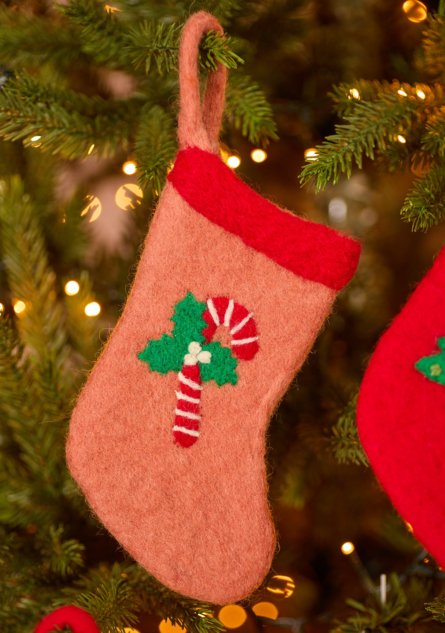 Namaste Felt Character Mini Stockings