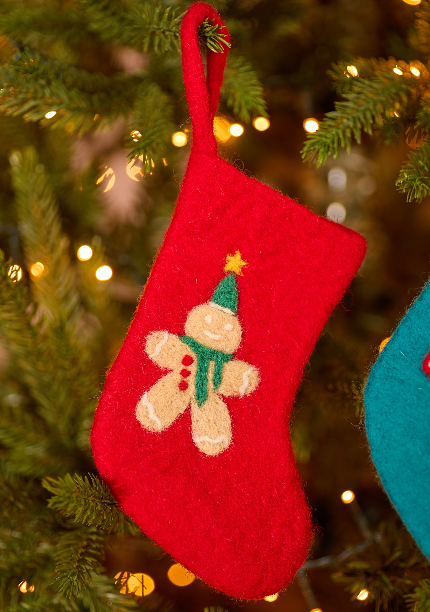 Namaste Felt Character Mini Stockings