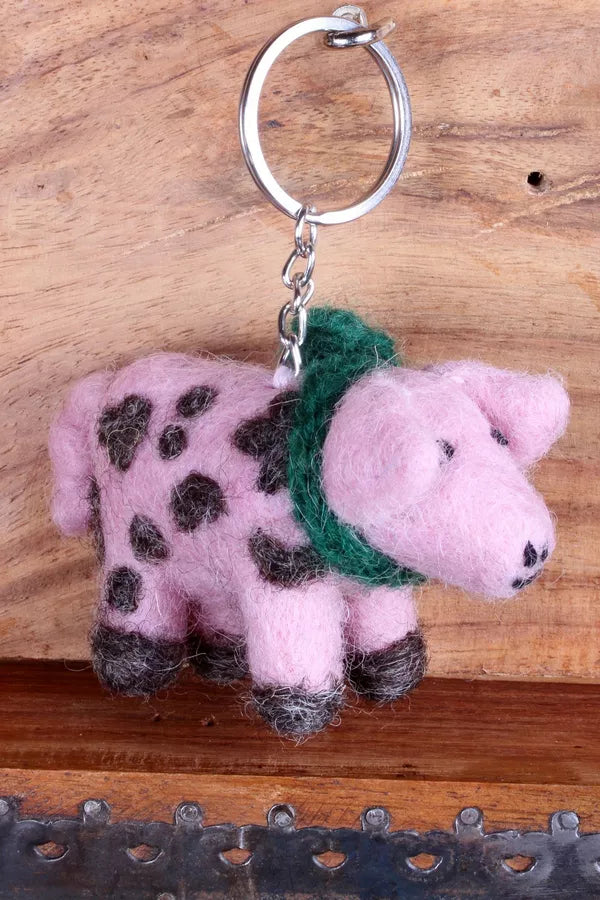 Gordon The Gloucester Old Spot Keyring