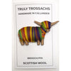 Truly Trossachs Highland Cow Brooch