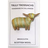 Truly Trossachs Highland Cow Brooch
