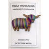 Truly Trossachs Highland Cow Brooch