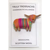 Truly Trossachs Highland Cow Brooch