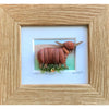 Truly Trossachs Highland Cows Mini Boxed Picture