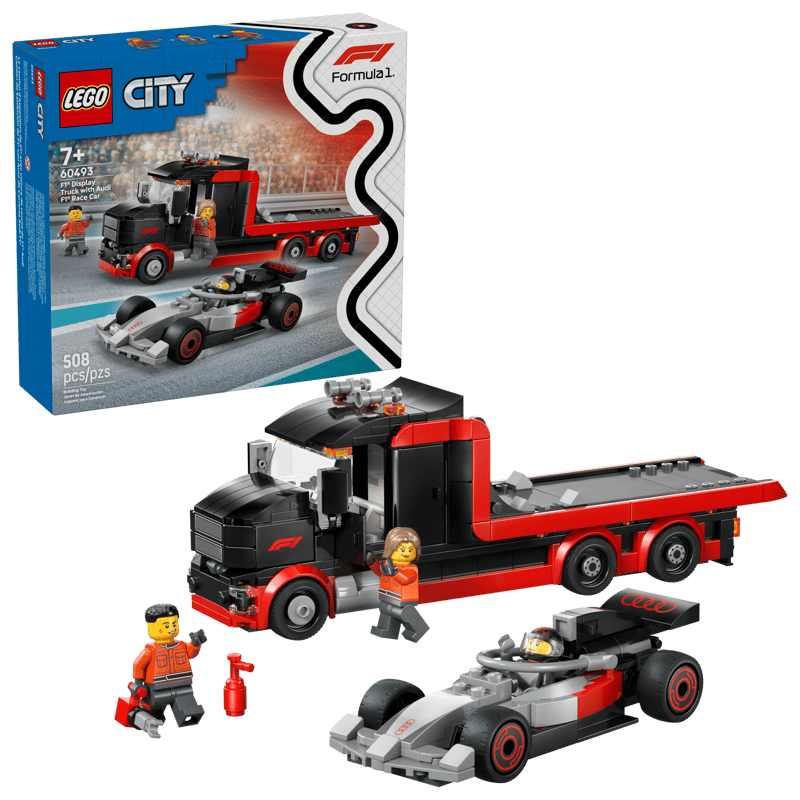 LEGO City F1® Display Truck with Audi F1® Race Car
