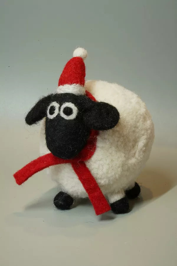 Margaret at Christmas Wool Felt Ornament
