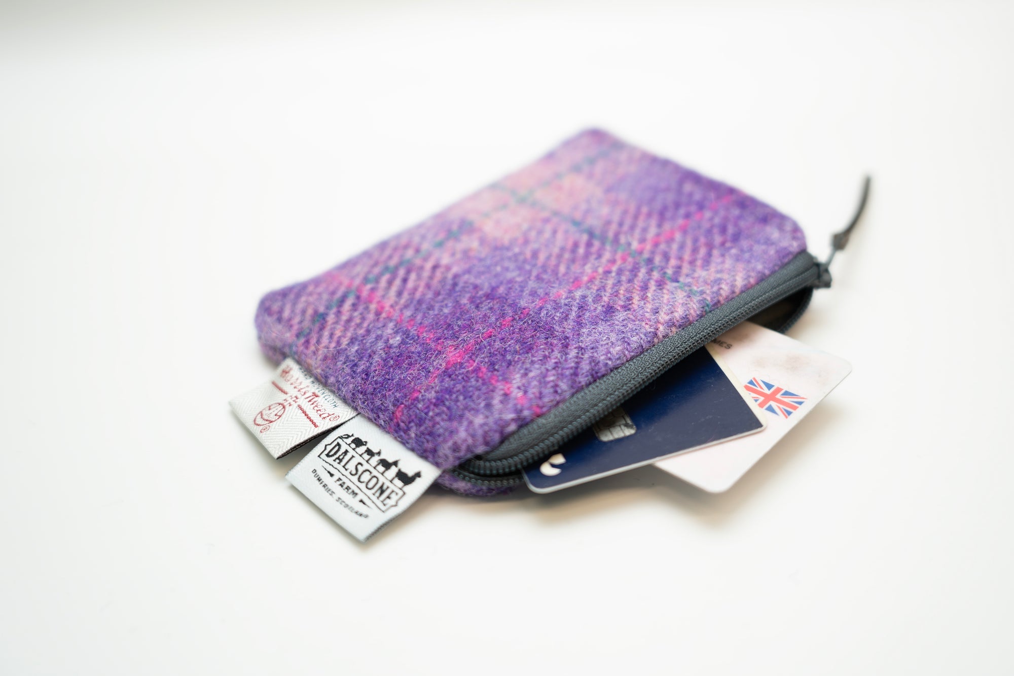 Dalscone Harris Tweed Card Purse