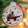 'Days to Christmas' Wooden Dog Decoration