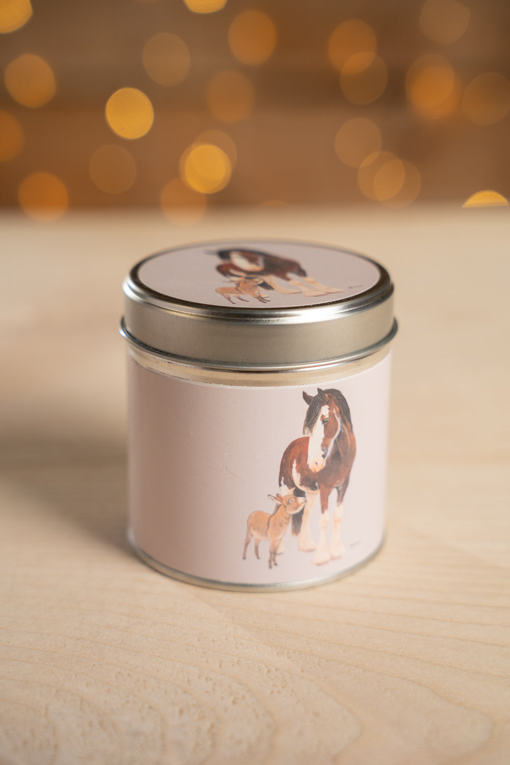 Molly & Crimson Sparkle Candle