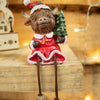 10cm Highland Cow with Dangling Legs