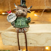 10cm Highland Cow with Dangling Legs