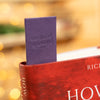 Dalscone Farm Velbond Leather Bookmark