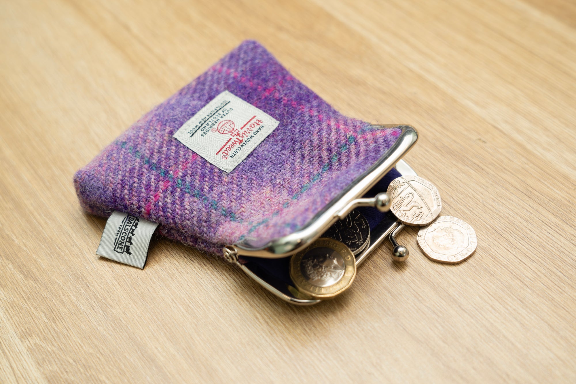 Dalscone Harris Tweed Coin Purse
