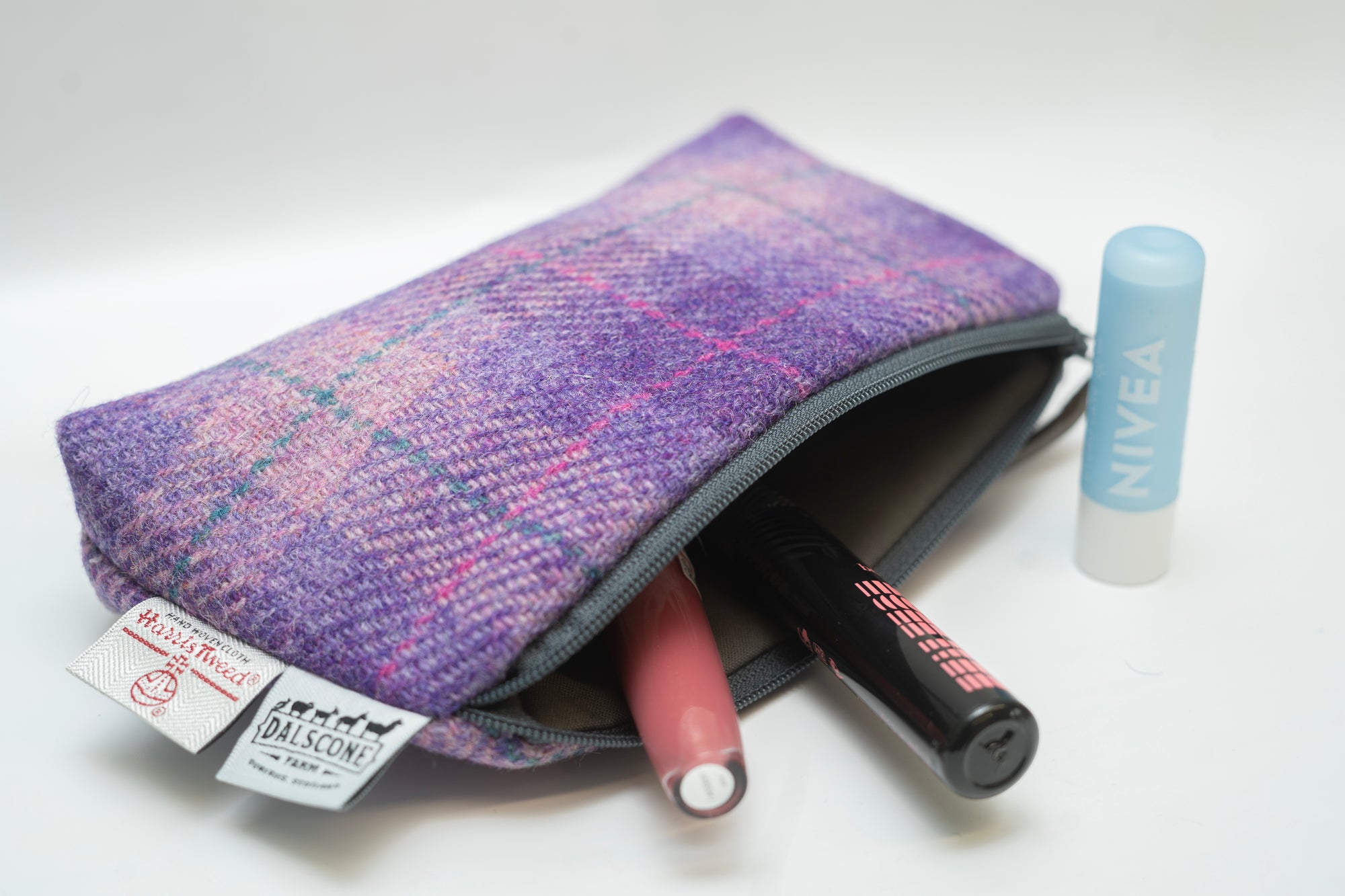 Dalscone Harris Tweed Cosmetic Bag
